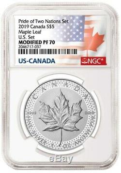 2019 Pride of Two Nations Limited Edition Two-Coin Set NGC PF70 FIRST RELEASE
