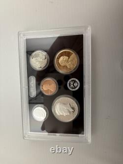 2019-S 11 Coins Silver Proof Set With Reverse Proof Penny