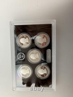 2019-S 11 Coins Silver Proof Set With Reverse Proof Penny