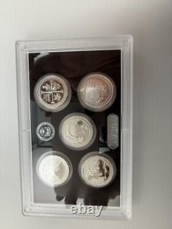 2019-S 11 Coins Silver Proof Set With Reverse Proof Penny