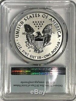 2019 S $1 Enhanced Reverse Proof Pcgs Pr70 First Strike Silver Eagle Coin