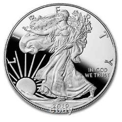2019-S 1 oz Proof American Silver Eagle (withBox & COA)