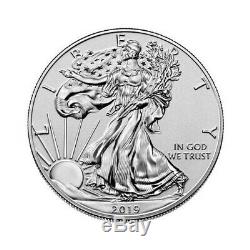 2019 S American Eagle One Ounce Silver Enhanced Reverse Proof Coin 19xe