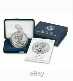 2019-S American Eagle One Ounce Silver Enhanced Reverse Proof Coin PR69