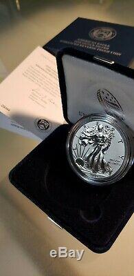 2019-S American Eagle One Oz Silver Enhanced Reverse Proof Coin