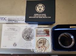 2019 S ENHANCED REVERSE PROOF SILVER EAGLE PF 70 On NGC price list these r $2750