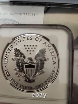 2019 S ENHANCED REVERSE PROOF SILVER EAGLE PF 70 On NGC price list these r $2750