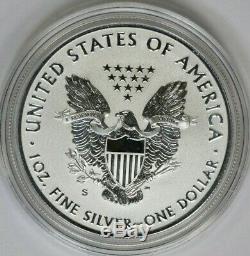 2019-S Enhanced Reverse Proof Silver Eagle 19XE Coin Only