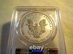 2019-S Enhanced Reverse Proof Silver Eagle PCGS PR69 First Strike with COA