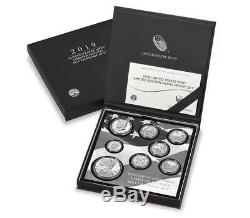 2019-S Limited Edition Silver 8 Coin Proof Set