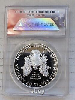 2019-S Proof American Silver Eagle 99.9% Silver ANACS PR70 DCAM First Strike