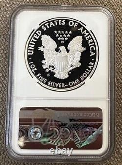 2019 S Proof Silver Eagle Ngc Pf70 Ultra Cameo Mike Castle First Day Of Issue