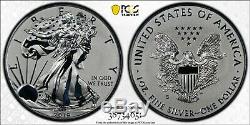 2019-S Silver Eagle Enhanced Reverse Proof Coin PCGS PR70 First Strike Flag