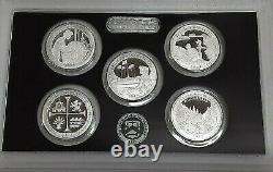2019-S US Mint Silver Proof Set 11 Gem Coins WithOriginal Box and COA