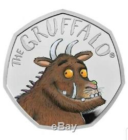 2019 The Gruffalo silver proof 50p The royal mint coin limited edition with COA