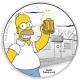 2019 The Simpsons Homer Simpson 1oz $1 Silver 99.99% Dollar Proof Coin