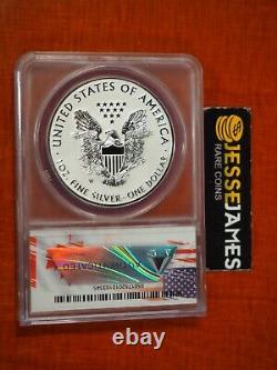 2019 W Enhanced Reverse Proof Silver Eagle Anacs Pf70 From Pride Of Nations Set
