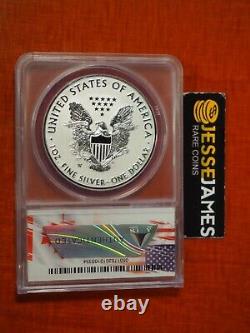 2019 W Enhanced Reverse Proof Silver Eagle Anacs Pf70 From Pride Of Nations Set