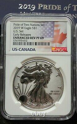 2019 W Reverse Proof Silver Eagle PF69 NGC ER