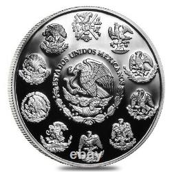 2020 1 oz Mexican Silver Libertad Coin. 999 Fine Proof (In Cap)
