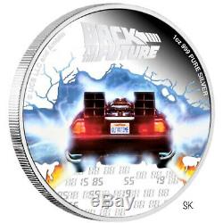 2020 Back to the Future 35th Anniversary 1oz Silver Proof Coin