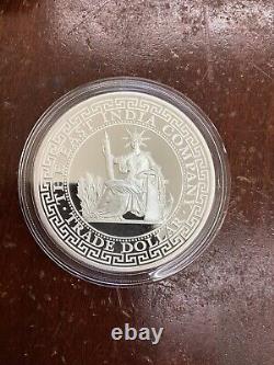 2020 East India Company 1 oz. Silver Proof Coin French Trade Dollar