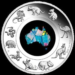 2020 GREAT SOUTHERN LAND 1oz SILVER PROOF OPAL COIN