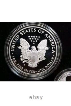 2020 Limited Edition Silver Proof Set US Mint 8 Coins American Silver Eagle