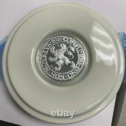 2020 Netherlands Lion Dollar 1 oz Silver Proof Coin Royal Delft Ed. 400 Made