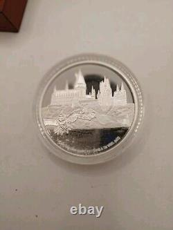 2020 Niue $2 Harry Potter #1 Hogwarts Castle Silver Proof Coin OGP BOX/COA