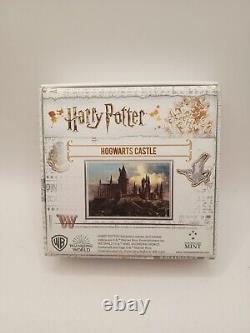 2020 Niue $2 Harry Potter #1 Hogwarts Castle Silver Proof Coin OGP BOX/COA