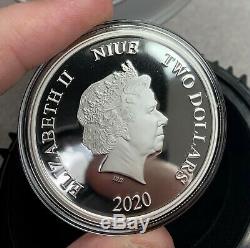 2020 Niue Back to the Future 35th Anniversary 1 oz Silver Proof Coin 2020 Made