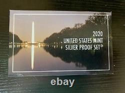 2020 S 10 Coin Silver Proof Set Ngc Pf70 Dcam Early Releases (+ 2020 W Nickel)