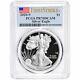 2020-S Proof $1 American Silver Eagle PCGS PR70DCAM FS Flag Label