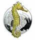 2020 Solomon $2 1 oz Silver Giants of the Galapagos Giant Seahorse Proof Coin