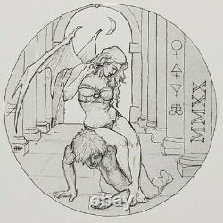 2020 Temptation of the Succubus 2oz Silver Proof Round Coin