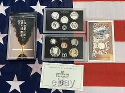 2020-s US Mint SILVER Proof Set. 10-coin set PLUS'W' Nickel