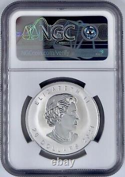 2021 Canada $20 Silver Maple Leaf Super Incuse Coin NGC PF70 Reverse Proof FDOP