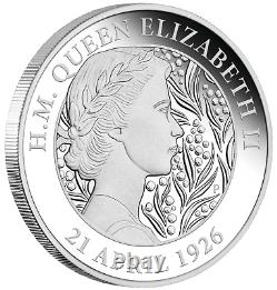 2021 Her Majesty Queen Elizabeth II 95th Birthday 1oz Silver Proof $1 Coin