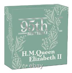 2021 Her Majesty Queen Elizabeth II 95th Birthday 1oz Silver Proof $1 Coin
