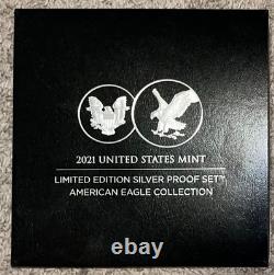 2021 Limited Edition Silver Proof Set American Eagle Collection 21RCN