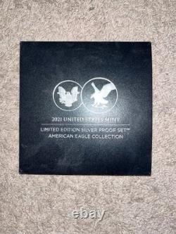 2021 Limited Edition Silver Proof Set American Eagle Collection 21RCN