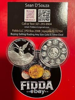 2021 Mexico Libertad 1 oz Silver Proof Coin in mint capsule only 3450 minted