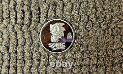 2021 Niue 1 oz Silver Sonic the Hedgehog 30th Anniversary Proof (300 Mintage)