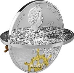 2021 Niue 500th Anniversary Magellan 3D Silver Proof Coin with Mintage of 421