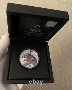 2021 Niue Mandalorian 1 oz Colored Silver Proof Coin 1st In Series IN STOCK
