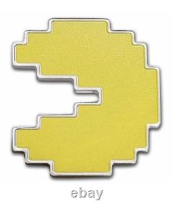 2021 PAC-MAN Silver Colorized Coin Collection 6 1oz Silver Proof Coins