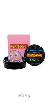 2021 PAC-MAN Silver Colorized Coin Collection 6 1oz Silver Proof Coins