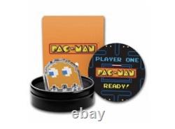 2021 PAC-MAN Silver Colorized Coin Collection 6 1oz Silver Proof Coins