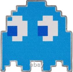 2021 PAC-MAN Silver Colorized Coin Collection 6 1oz Silver Proof Coins